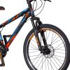 Visitor Hunter 24" gyerek kerékpár Fekete-Kék Tárcsafékes