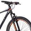 Visitor Blade 27,5 MTB kerékpár Fekete-Narancs V-fékes