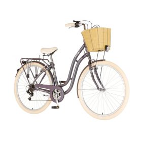   Visitor Bella Kameleon városi kerékpár Lila-Zöld színváltós