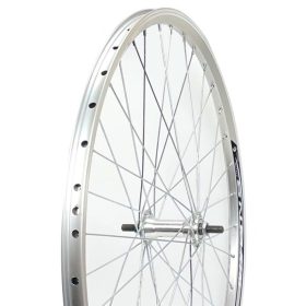 Kerék első 26" DW alu. ezüst