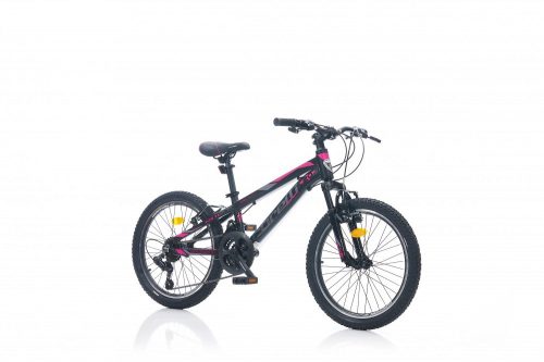 Corelli Swing 3.2 Fekete-Pink 20" gyermek alumínium kerékpár