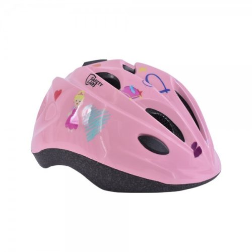 Safety Labs Jasmine S 48-56 cm gyermek kerékpáros sisak rózsaszín