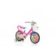 Corelli Lovely 16" gyermek alumínium kerékpár Rózsaszín