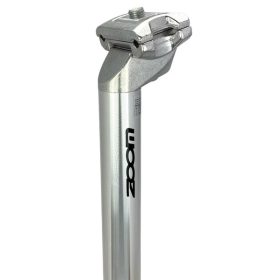 Nyeregcső ZOOM 25,4x400 ezüst