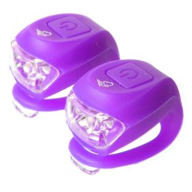 Velotech Villogó 2LED LILA