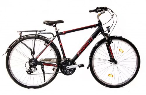 Corelli Forista alumínium Férfi Grafit-Piros 28" Trekking kerékpár 20"