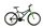 Capriolo Diavolo 600 26" férfi MTB kerékpár 17" Fekete-Zöld-Kék 2020