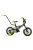 Capriolo Mustang 12" Fekete-Zöld gyerek kerékpár