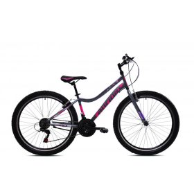   Capriolo Diavolo 600 26" lányka MTB kerékpár 14" Grafit-Lila