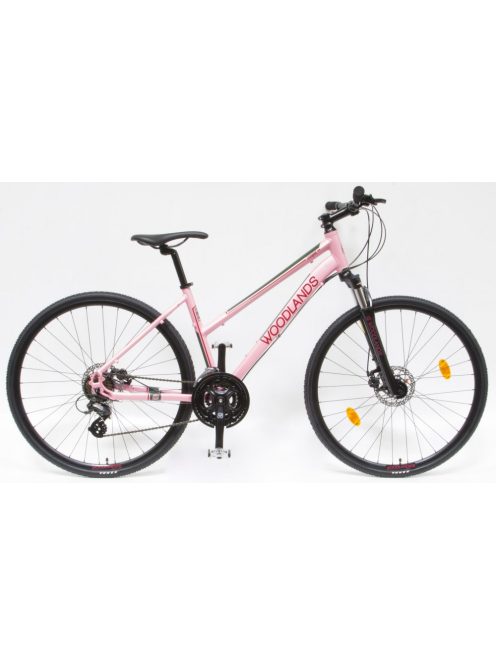 Csepel Woodlands Cross 700C 1.1 Női Rózsaszín 28" kerékpár 17"