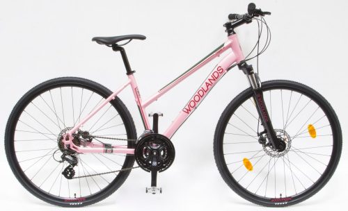 Csepel Woodlands Cross 700C 1.1 Női Rózsaszín 28" kerékpár 17"