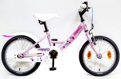 Csepel Lily Rózsaszín Unikornis 16" gyerek kerékpár