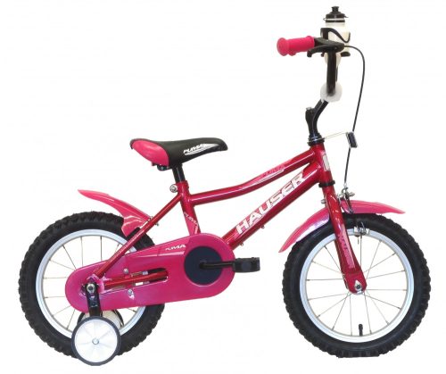 Hauser Puma 14" Sötét Rózsaszín gyerek kerékpár