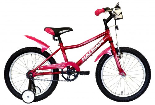 Hauser Puma 18" Sötét Rózsaszín gyerek kerékpár