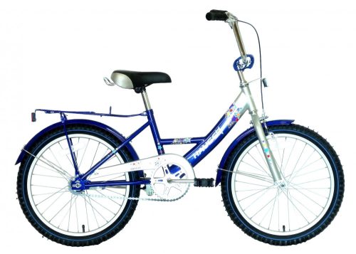 Hauser Swan 20" Ezüst-Kék BMX gyerek kerékpár