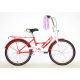 Hauser Swan 20" Fehér-Piros BMX gyerek kerékpár