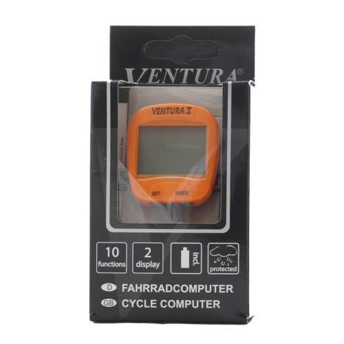 Ventura 10 Vezetékes Kerékpár Computer narancs