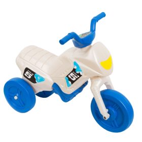 Koliken műanyag kismotor S fehér-kék