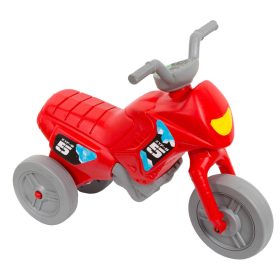 Koliken műanyag kismotor S piros-szürke