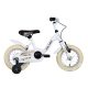 Koliken Lindo Fehér-Latte 12" gyerek kerékpár műanyag sárvédővel