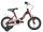 Koliken Eper Lány Piros-Fehér 12" gyerek kerékpár műanyag sárvédővel