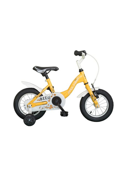 Koliken Bee Lány Sárga-Fehér 12" gyerek kerékpár műanyag sárvédővel