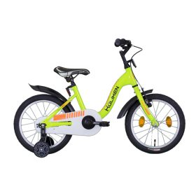 16 Koliken Lindo kerékpár zöld-narancs, kontrás