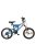 Koliken Albatrosz 6S Fiú Kék 16" rugós vázú gyerek kerékpár