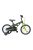Koliken Biketek Magnézium Fekete/Zöld 16" gyerek kerékpár