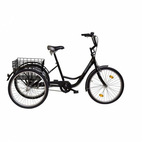Koliken Gommer 24" Fekete Háromkerekű kerékpár