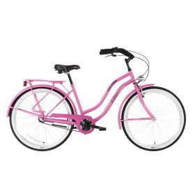 26 Koliken Cruiser kerékpár női ciklámen agyváltós