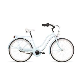26 Koliken Cruiser kerékpár női púder kék agyváltós