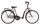 Koliken Hunyadi Női Bordó 26" Városi kerékpár