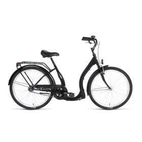 26 Velzen Hunyadi kerékpár, fekete, agyváltós