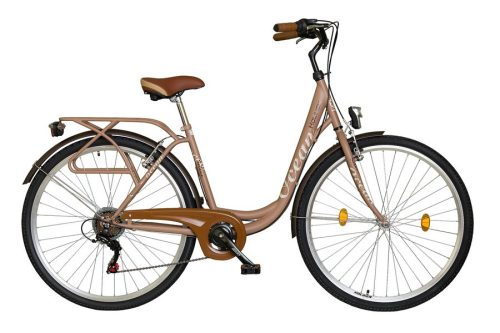Koliken Ocean Női Latte  26" Városi kerékpár váltós