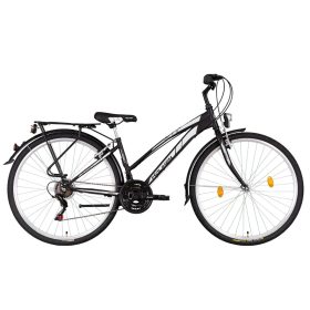 28 Koliken Gisu kerékpár női fekete váltós