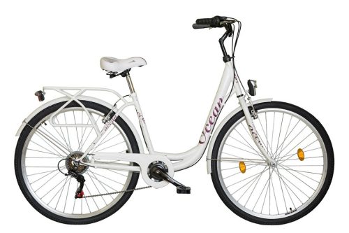 Koliken Ocean Női Fehér 28" Városi kerékpár váltós