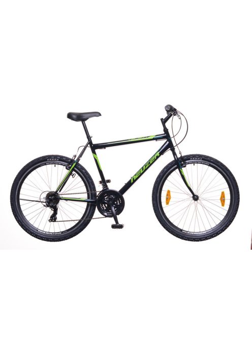 Neuzer Nelson 30 Férfi MTB Fekete-Neonzöld Zöld 26" kerékpár 17"