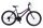 Neuzer Nelson 30 Női MTB Fekete-Bíbor Mályva 26" kerékpár 15"
