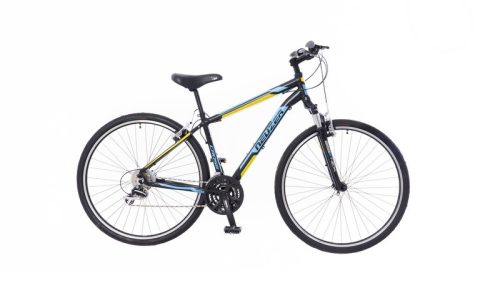 Neuzer X200 24S Férfi Fekete-Kék Sárga 28" Cross kerékpár 17"