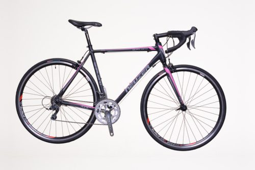 Neuzer Whirlwind 100 Női Fekete-Magenta Fehér 28" Országúti kerékpár 46 cm