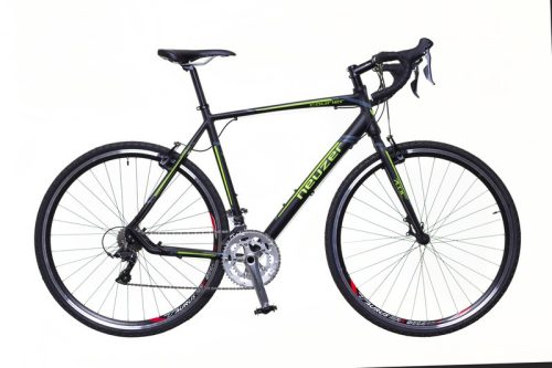 Neuzer Courier CX 16S Férfi Fekete-Zöld Szürke Matt 28" Országúti kerékpár 46 cm