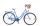 Neuzer Classic Premium 1S City Női Kék-Fehér Kék 28" kerékpár 18"