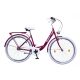 Neuzer Balaton Premium 26 N3 Női Padlizsán-Fehér Barna városi kerékpár 18"