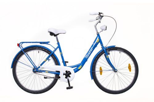 Neuzer Balaton Plus 26 1S Női Kék-Fehér Sárga városi kerékpár 18"