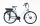 Neuzer Hollandia Basic Alumínium BabyBlue-Fekete 28" Elektromos kerékpár 18"