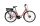 Neuzer Zagon Női Matt Korall-Fekete 28" Elektromos kerékpár 17"