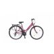 Neuzer Ravenna 50 21S Női Padlizsán-Fehér Matt 28" Trekking kerékpár 17"