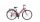Neuzer Ravenna 50 21S Női Padlizsán-Fehér Matt 28" Trekking kerékpár 19"
