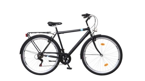Neuzer Ravenna 6 Férfi Fekete-Szürke Kék 28" Városi kerékpár 19"